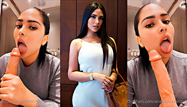 Ana Paula Saenz te pregunta si estás listo para chupar esa polla😘