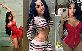 Yailin  en un Yate mostrando su traje de baño😍