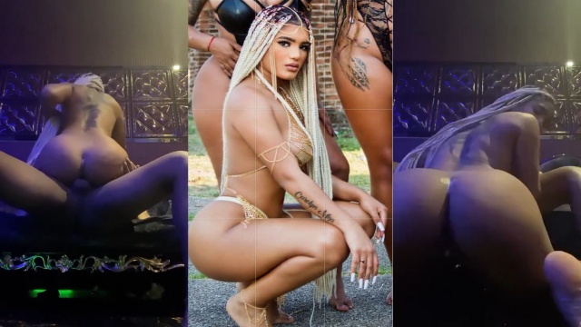 La Chana Desnuda Piloneando Duro en la Cabaña