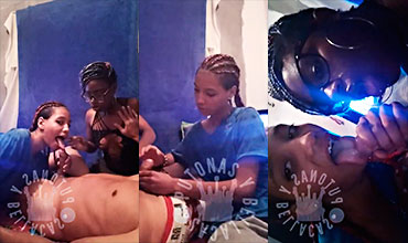 Colombianas Prepagos En Trio Dándo Buena mamada