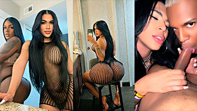Un Maricón Y Darlyn Castillo compiten mamando guebo🏳‍🌈