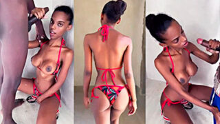 Profe de nagua en la construccion mamando el guebo de 2 ahitianos💦