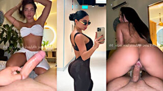 La bebe Daniela Oviedo lo singa rico hasta sacarle la leche