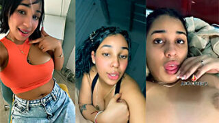 Dominicana Aleska con un consolador haciendose una rica paja