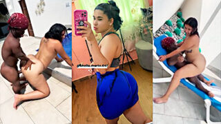 El enano maton y la Banquera Cheila Marte singando duro