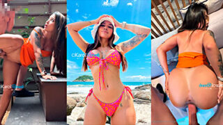 La puta de Karol Rosado singando rico con su hombre