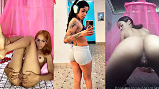 Dominicana Melisa haciendose tremenda paja