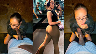 Laurie Blue y Fabianothep en rica mamadera al aire libre