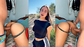 Española Pruckute recibe mucha leche dentro de su toto