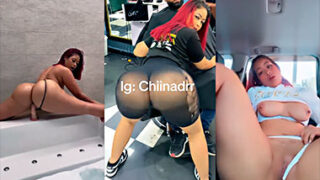 Dominicana La Chinita en una sabrosa paja con un consolador