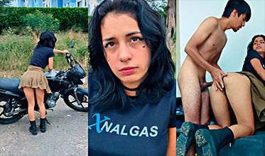 Juliana Palvin y Jean Paul singando muy intenso en cuatro