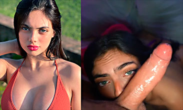 La bella Brenda mamando un guebo muy rico es abofeteada