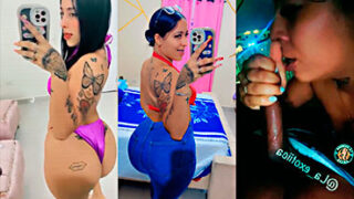 Dominicana Angye Santana (la exótica) mamando un guebo