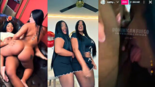 Las gemelas de Estrada haciendo travesuras en las redes sociales