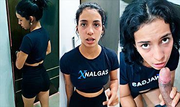 El vecino infiel se deja seducir de la puta de Juliana Palvin y singan rico