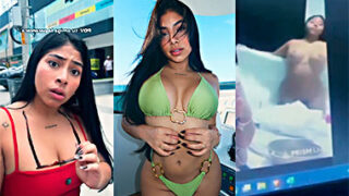 En la Casa de Alofoke video de Karola desnuda mostrando todo