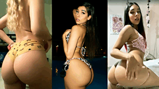 La Gigi Rd loca por que alguien le rompa el toto muy duro