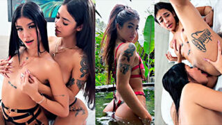 Las putitas de Anna Cherry y Alanna White en rico porno lesbico