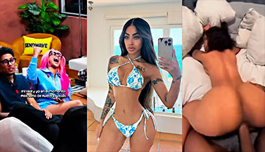 La zorra de Yailin singando duro en cuatro con el Sr Jiménez