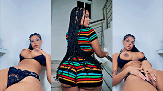 La dominicana Peny Rodríguez tiene un toto muy lindo y grande