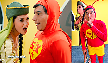 Video Porno del Chapulín Colorado singando muy duro