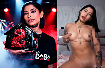 SoyValka De la Casa de Alofoke 2 en rica paja con un potente Vibrador