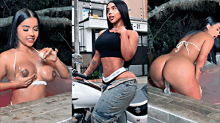 La Zorrita de Angie Lorena Rojas encima de un consolador