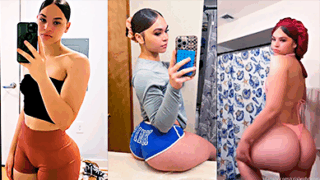 La puta de Crisleidy Lopez en Video intenso mostrando el culo