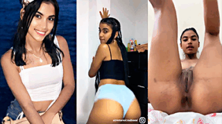 Dominicana La Diosa Amaeya en paja intensa con un consolador