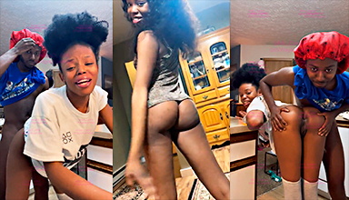 Esa puta singando muy duro se chorrea toda la leche