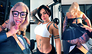 La colegiala Delettraa singando rico con su jefe