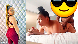 Dominicana Ericka Peralta singando duro con tremendo guebo