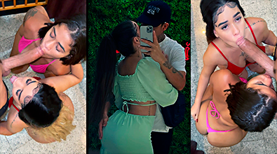 Dos putas se unen para un ardiente trío con Felipe Menezes