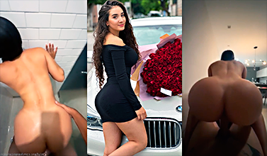 La linda Keren Kanelon singando muy duro en cuatro