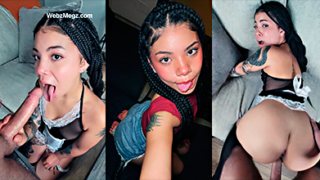 Shweetie singando fuerte y grita mucho de tanto placer