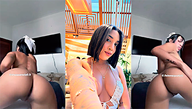 Shupamela abierta en cuatro en una super paja muy rica