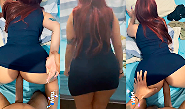 La culona Fadynha singando con un tipo de gran guebo