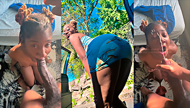 Ella saca esa leche de ese guebo grueso en 3 minutos