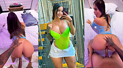 La zorra de Valeria Castañeda singando duro en cuatros