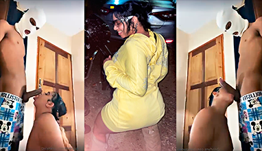 La Dominicana (Soy La Yazly) mamando un guebo muy bien