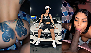 Un negro dándole un montón de Ñema al culo de Mami Gold