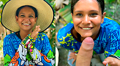 La puta Campesina mamando guebo por un celular