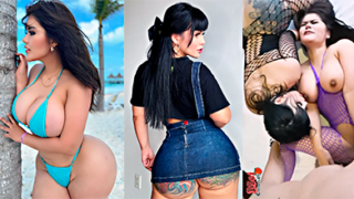 Michelle Cornejo y su amiga Andreina Fonseca en trio intenso