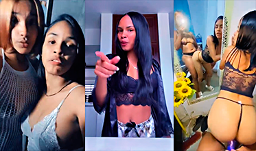 Angélica La De Los Gallos en porno con una amiga Lesbiana