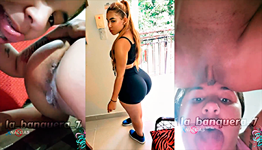 La banquera Cheila Marte le chupa muy bien el toto a una amiga