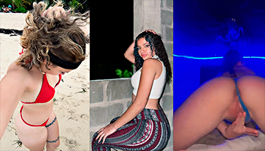 Video de La Sarca Biker en una paja super intensa en cuatro