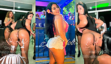 La linda culona Estefanía Moreno haciendo orgias con muchas mujeres