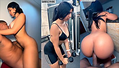 Después del Gym la zorra de Alexa lo lleva a singar muy fuerte y Rico