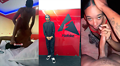 Un Trabajador de Alofoke singando muy duro con una zorrita culona