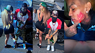 La zorrita de la Demente 1212 recibe una rica mamada de toto de Dilon Baby